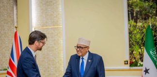 Socdaalka Safiir Infiriis Ah Ok Jooga Somaliland