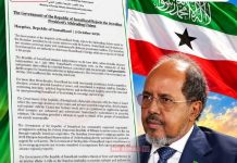 Xukuumadda Jamhuuriyadda Somaliland ayaa si adag uga jawaabtay hadallo ka soo yeedhay Madaxweynaha Soomaaliya