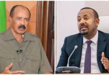Hogaamiyaha Eritrea oo la sheegay inay soo jeedisay in ciidamada nabad ilaalinta la geeyo xuduudda Itoobiya